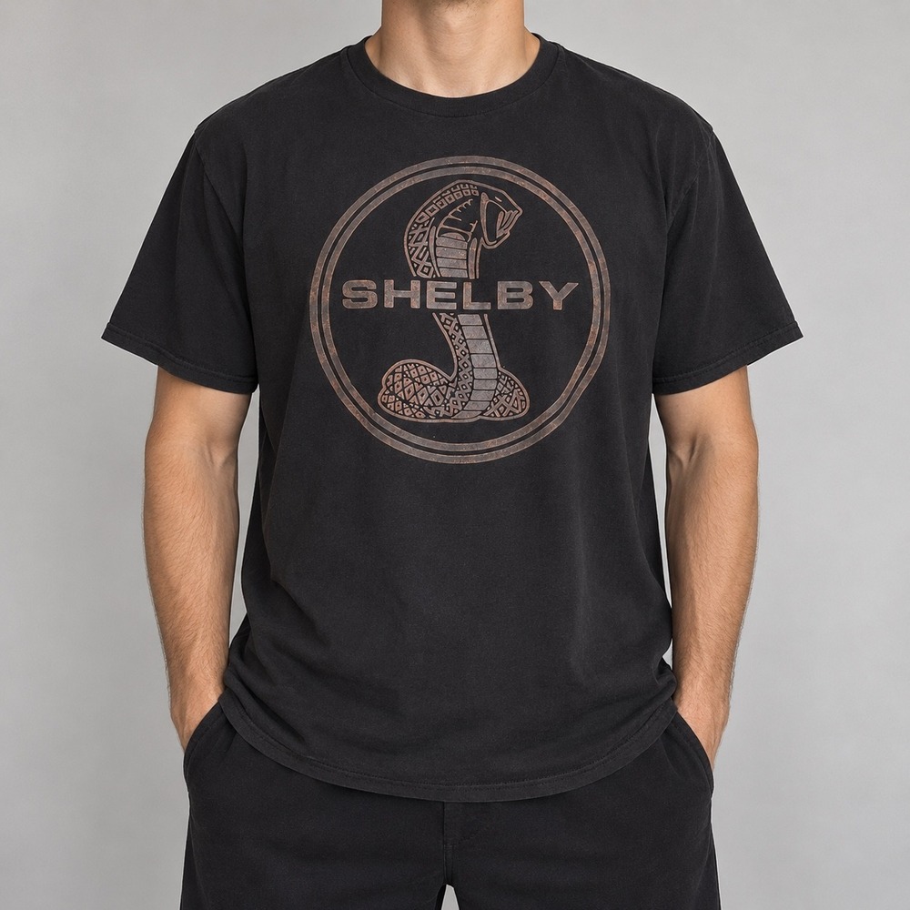 Shelby Cobra T-Shirt Mens XL Black Graphic Fifth Sun Official Licensed Product